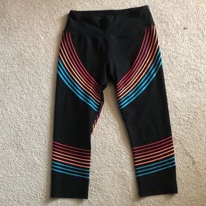 Striped 7/8 leggings